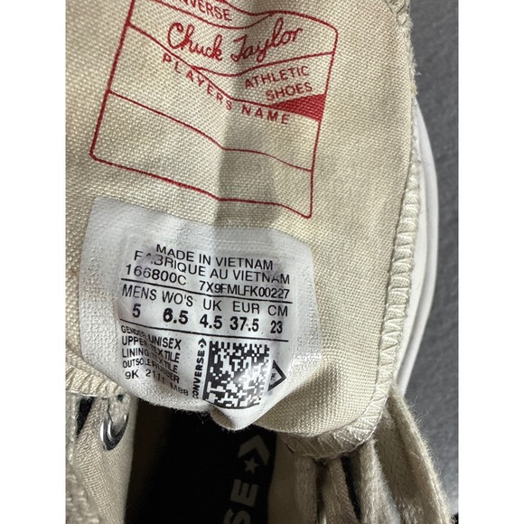 Converse Run‎ Star Hike High Top Platform Sneakers Black White Womens 6.5 Mens 5 - Picture 2 of 11